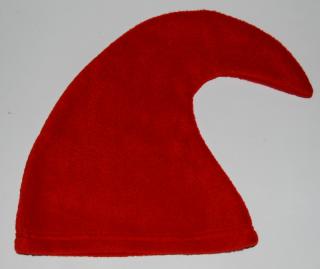 Čapka  trpaslík - 50cm Barva: červená