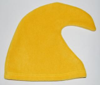 Čapka trpaslík - 56cm Barva: žlutá