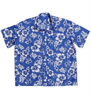 Košile Havaj - modrá Velikost: M/L