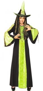 Kostým Čarodějnice Barva: Zelená