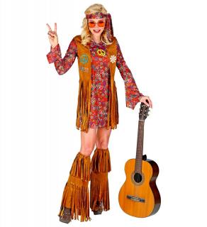 Kostým Hippie žena Velikost: M
