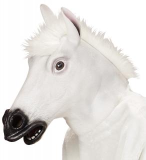 Maska bílý kůň