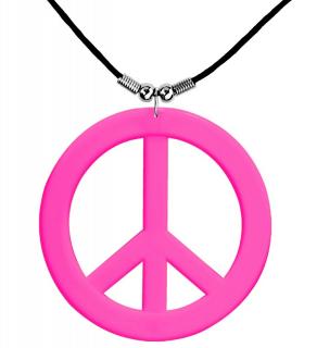 Náhrdelník Hippies Barva: růžová