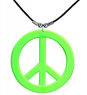 Náhrdelník Hippies Barva: Zelená