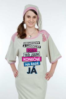 Noční košile lady – Princezny a modelky Velikost: XXXL