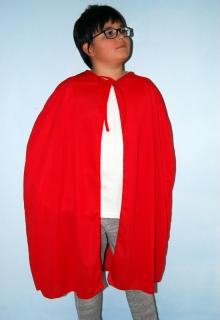 Plášť červený - 90cm