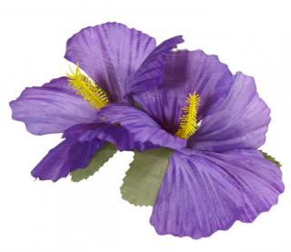 Sada havaj - sukně a kvítí Barva: fialová
