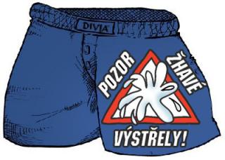 Trenýrky - Pozor žhavé výstřely Velikost: XXXL