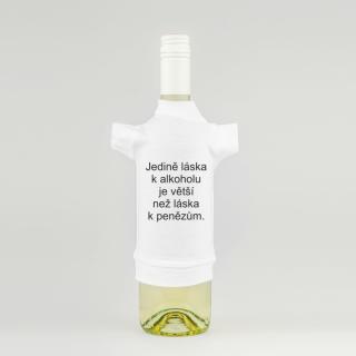 Tričko na láhev - Láska k alkoholu