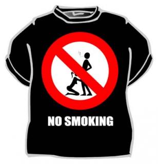 Tričko - No smoking Velikost: L