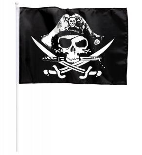 Vlajka pirát 43x30cm