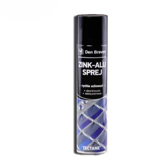 DEN BRAVEN Zink-Alu, zinkový hliníkový sprej 400ml