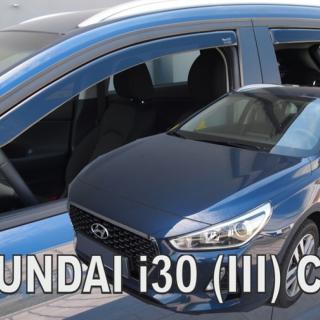 HEKO Ofuky oken Hyundai i30 5dv. htb 2017- přední+zadní