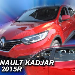 HEKO Ofuky oken Renault Kadjar 2015-, přední+zadní