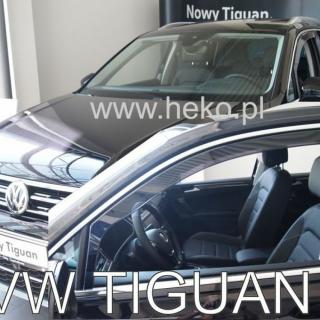 HEKO Ofuky oken VW Tiguan 2016-, přední + zadní