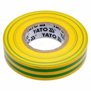 Izolační páska elektrikářská PVC 15mm / 20 m žlutozelená
