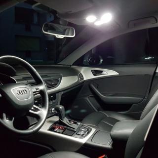 LED osvětlení interiéru Audi A6 C7 Avant