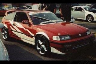Lemy blatniku Honda CRX 1987-1992