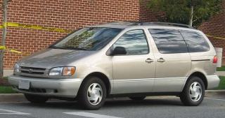 Lemy blatniku Toyota Sienna 1995-2002