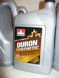 Motorový olej Petro Canada Duron Synthetic SAE 5W-40 1L