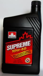 Motorový olej Petro-Canada Supreme SAE 10W-40 1L