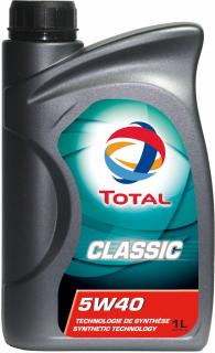 Motorový olej Total Classic 5W-40 1l