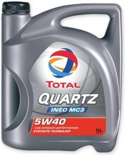 Motorový olej TOTAL QUARTZ INEO MC3 5W-40 5l