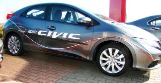 Ochranné lišty dveří Honda Civic  12- htb