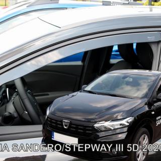 Ofuky oken Dacia Sandero Stepway III 5dv., přední, 2020-