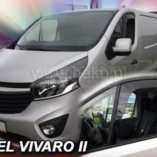 Ofuky oken Opel Vivaro II 5dv., přední (dlouhé), 2014-