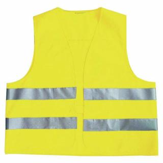 Reflexní vesta výstražná žlutá 100ks EU 2016/425