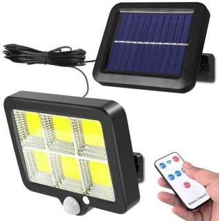 Superlight LED Solární světlo se snímačem pohybu s modulárním solárním panelem IP65