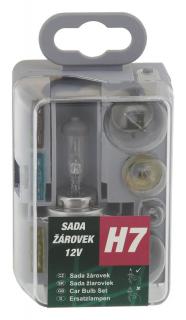 Žárovky servisní box univerzální H7 GREEN 12V