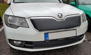 Zimní clona Škoda Superb II 13-16, kryt nárazníku