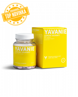 YAVANIE Lemon Yavanky - Cucavé tablety s kolagenem