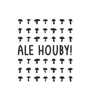 ALE HOUBY!, pískování obrázku (Pískování obrázku na sklo z naší nabídky)