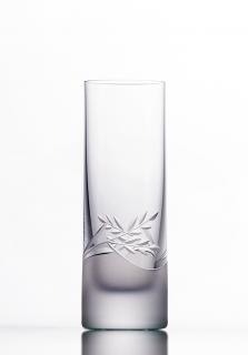 Bohemia Crystal Sklenice na lihoviny 50 ml dekor CAROLINE, 6 ks (Ručně broušené skleničky)