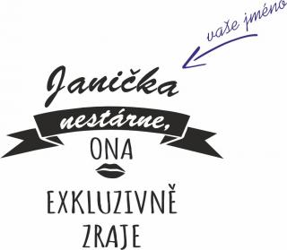 ONA ZRAJE pískování obrázku (Pískování obrázku na sklo z naší nabídky)