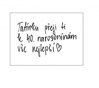 Pískování vlastního textu (Pískování  vašeho textu na sklo z naší nabídky)