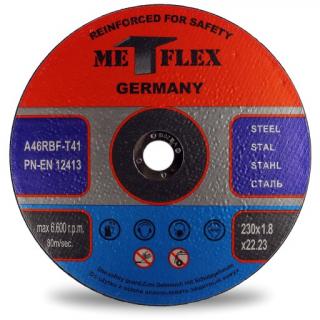 Řezný kotouč na ocel 230x1,8x22,2 MET-FLEX