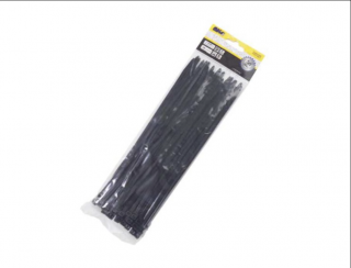 Stahovací pásky, 4,8x 250mm,černé,50ks,Magg