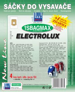 Sáčky do vysavače 1SBAG MAX - textilní Vůně sáčku: Classic (nevoňavý)