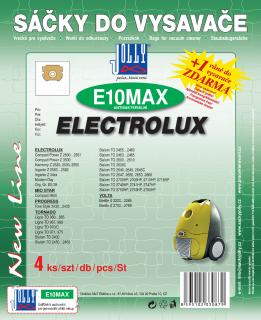 Sáčky do vysavače E10 MAX - textilní Vůně sáčku: Classic (nevoňavý)