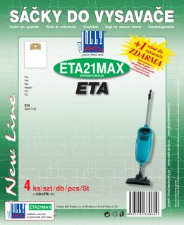 Sáčky do vysavače ETA21 MAX - textilní Vůně sáčku: Jablko