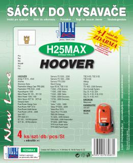 Sáčky do vysavače H25 MAX - textilní Vůně sáčku: Classic (nevoňavý)
