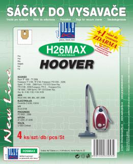 Sáčky do vysavače H26 MAX - textilní Vůně sáčku: Classic (nevoňavý)