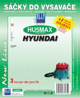Sáčky do vysavače HU5 MAX - textilní Vůně sáčku: Classic (nevoňavý)
