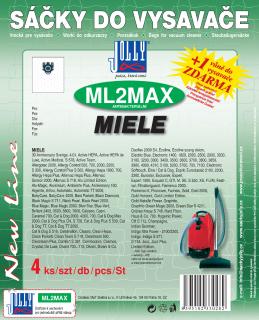 Sáčky do vysavače ML2 MAX - textilní Vůně sáčku: Classic (nevoňavý)