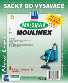 Sáčky do vysavače MX12 MAX - textilní Vůně sáčku: Classic (nevoňavý)