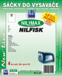 Sáčky do vysavače NIL 1 MAX - textilní Vůně sáčku: Classic (nevoňavý)